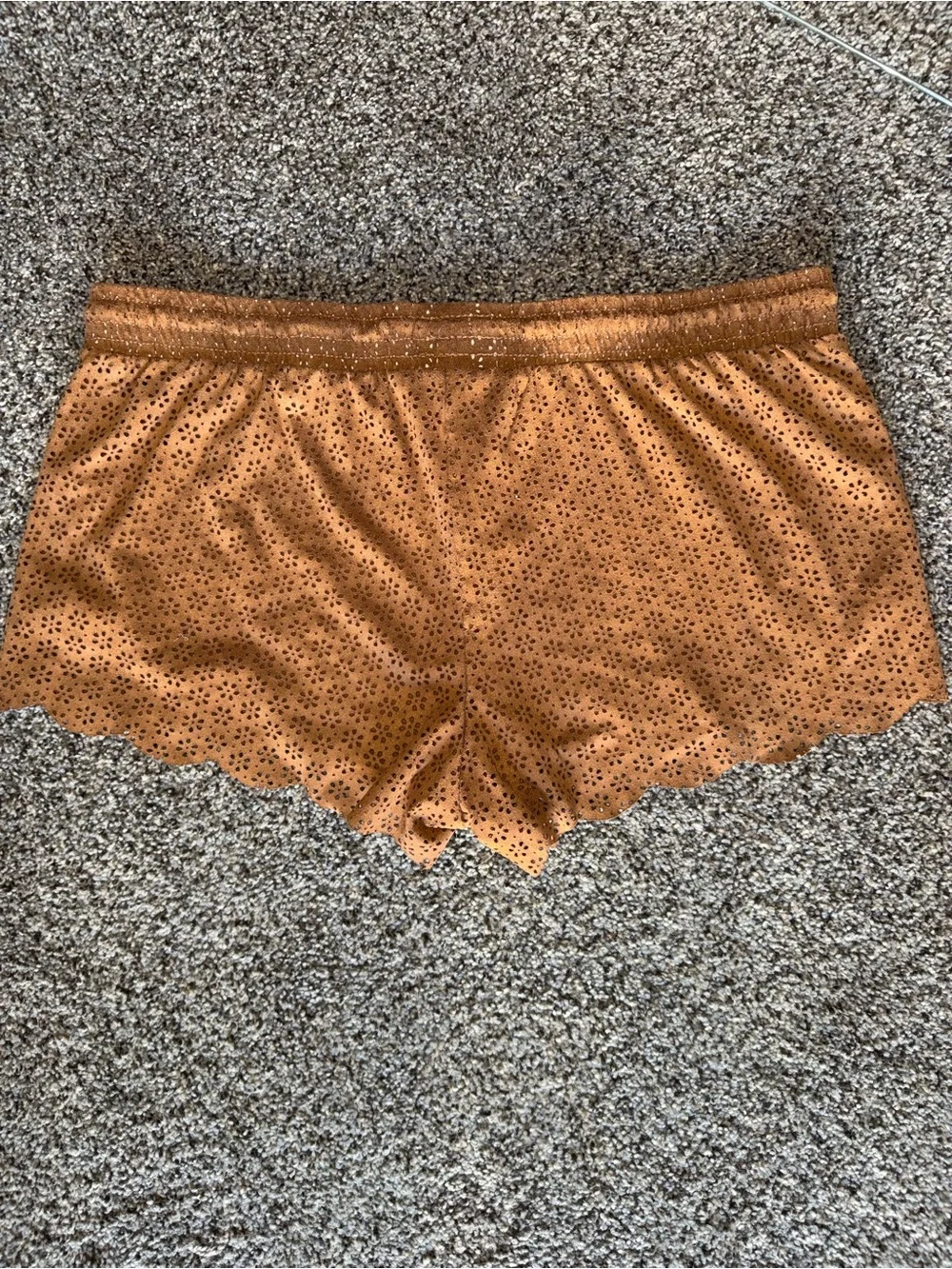 Mudd Brown drawstring shorts